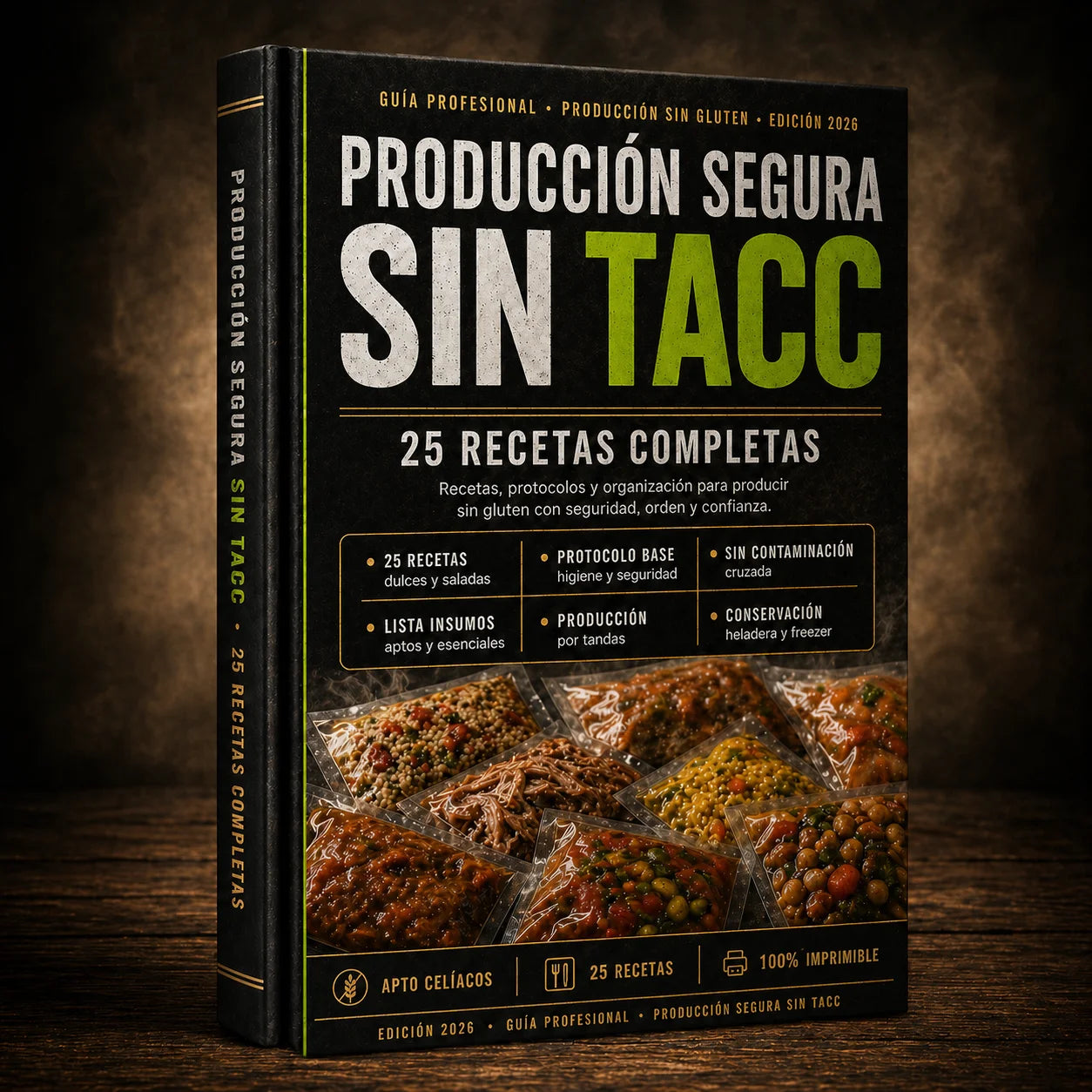 Producción SIN TACC - Incluye Recetas